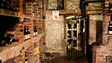 La cave du Najeti Restaurant le Clusius à Arras