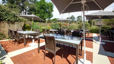 La terrasse du Najeti Restaurant l'Orangerie